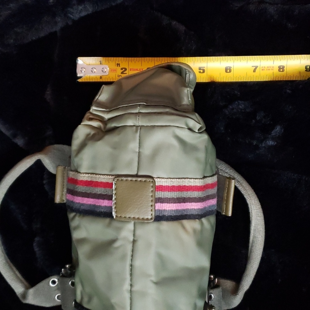Guang Tong Army Green Nylon Purse Bag - Picture 8 of 9